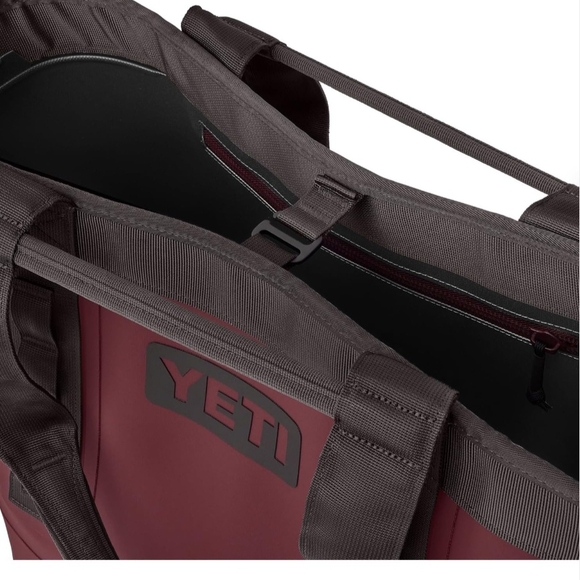 YETI Wild Vine Red/Dark Gray Camino 35 Tote Bag - Picture 3 of 7